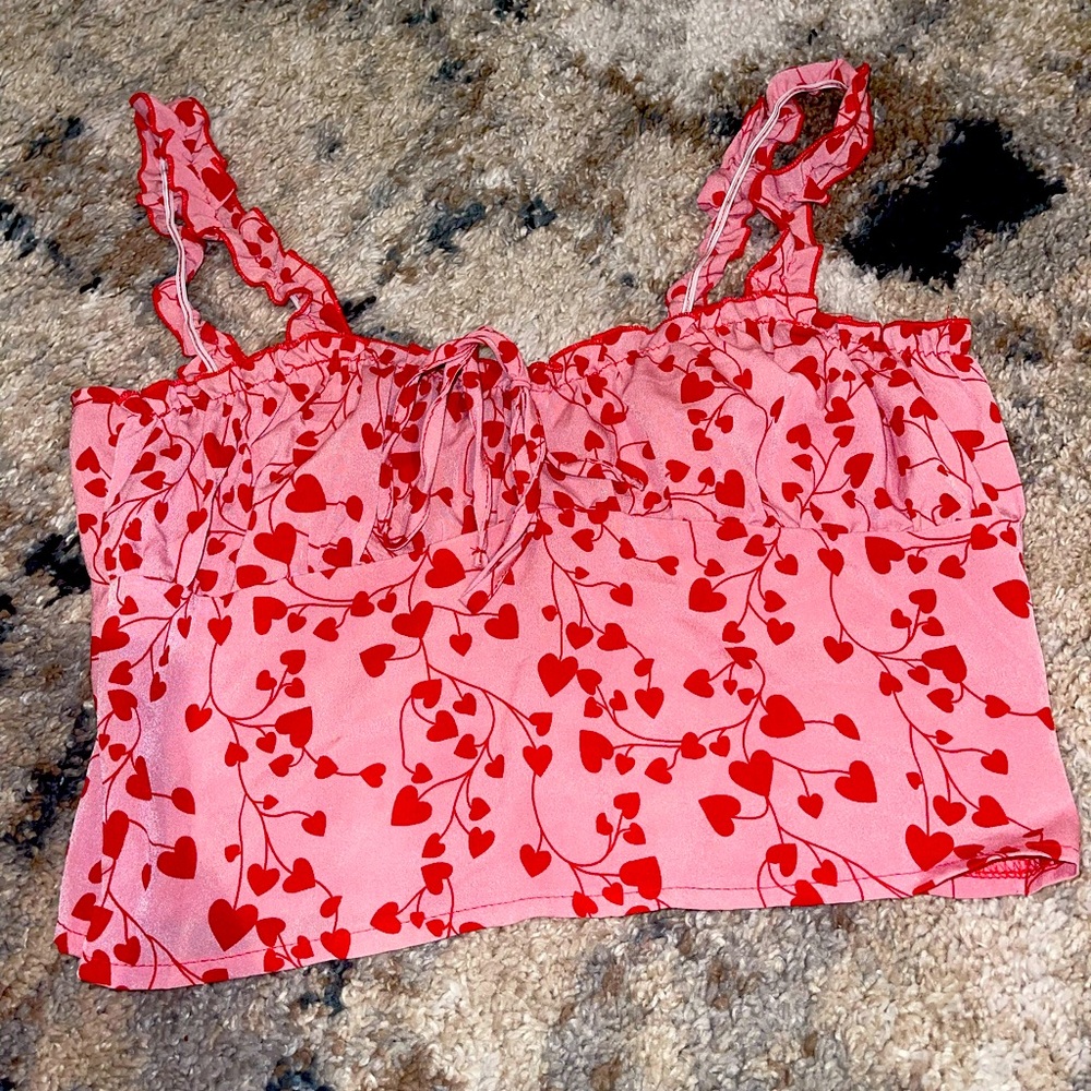 SHEIN heart top